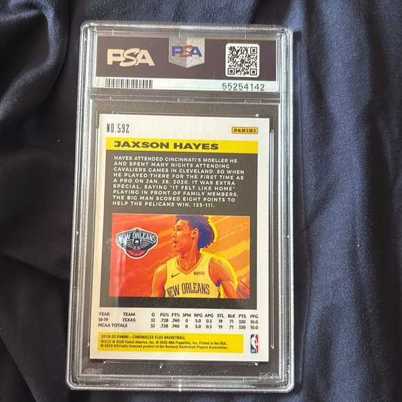 Los Angeles Lakers graded basketball trading card Jackson Hayes rookie card! - Picture 2 of 2